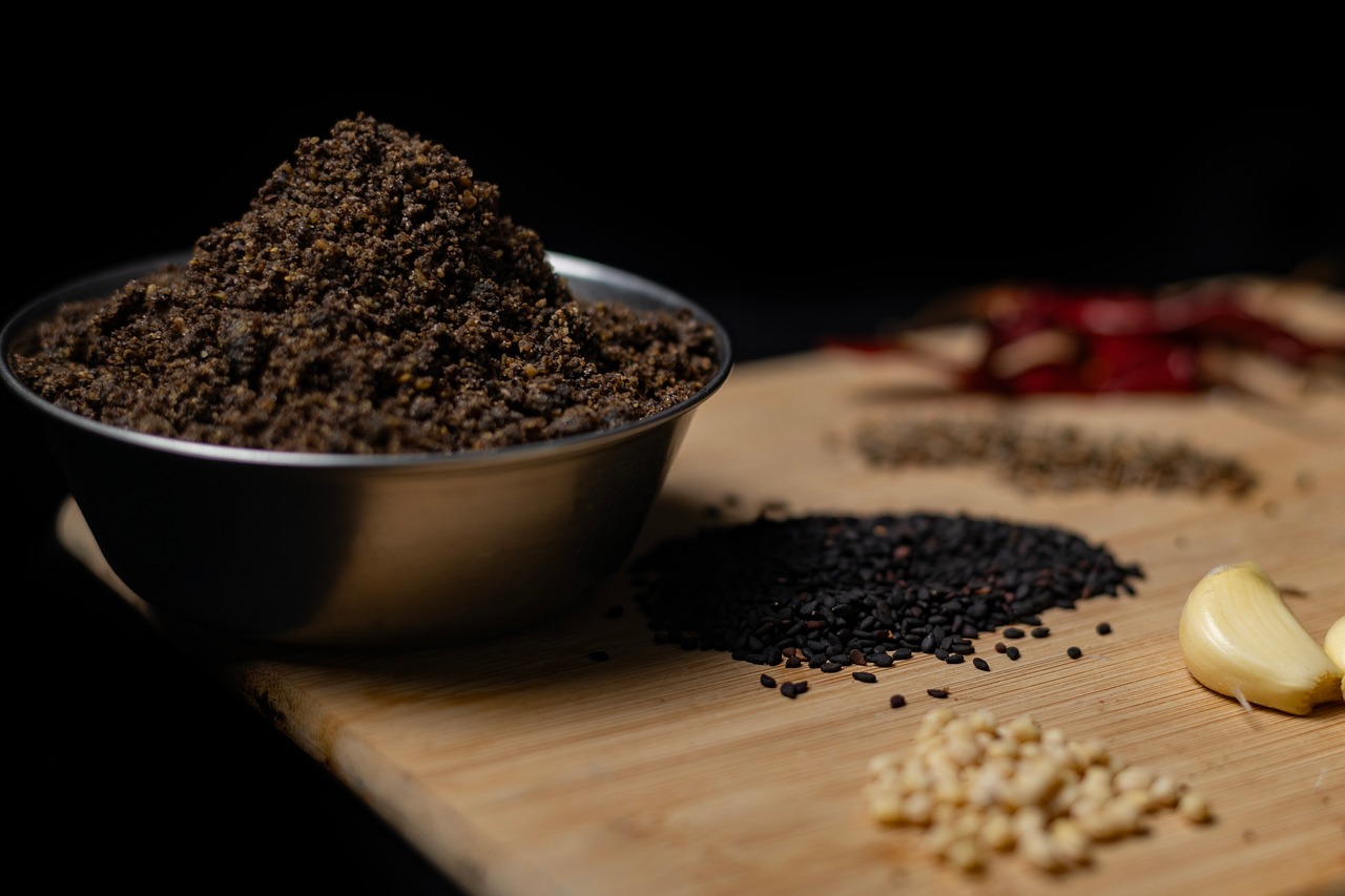 sesameseedpowdermix, organicpowder, food, foodlovers, healthyfood, homemadefoodmix